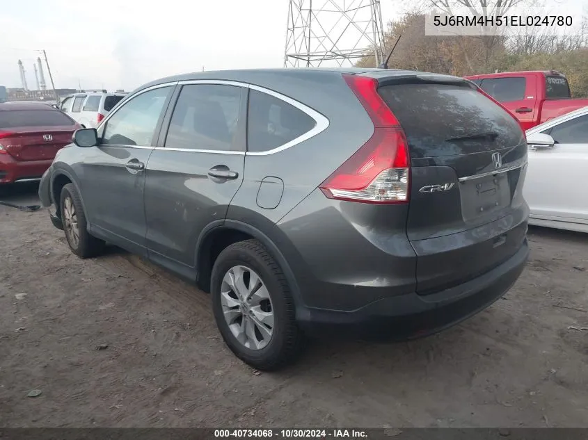 2014 Honda Cr-V Ex VIN: 5J6RM4H51EL024780 Lot: 40734068