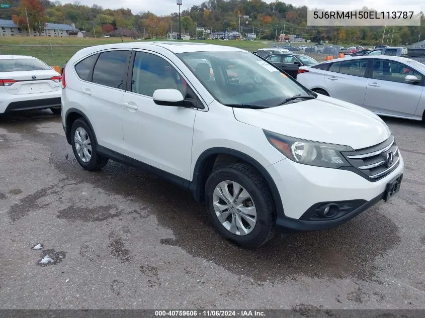 2014 Honda Cr-V Ex VIN: 5J6RM4H50EL113787 Lot: 40759606