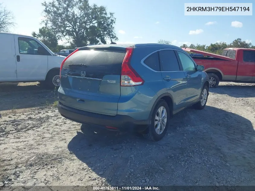 2HKRM3H79EH547194 2014 Honda Cr-V Ex-L