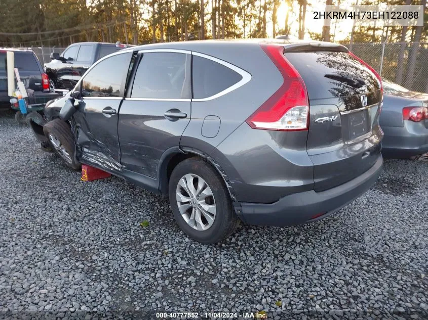 2014 Honda Cr-V Ex-L VIN: 2HKRM4H73EH122088 Lot: 40777552