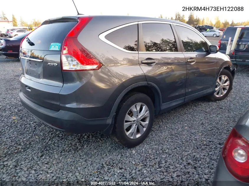 2014 Honda Cr-V Ex-L VIN: 2HKRM4H73EH122088 Lot: 40777552