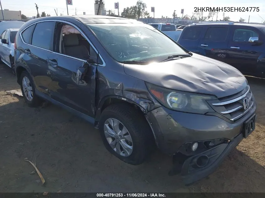 2014 Honda Cr-V Ex VIN: 2HKRM4H53EH624775 Lot: 40791253