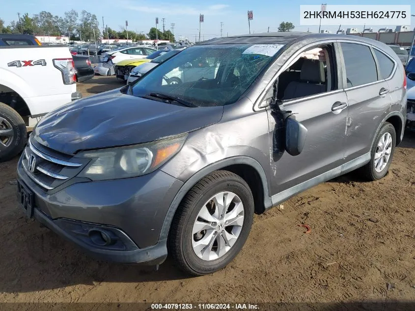 2014 Honda Cr-V Ex VIN: 2HKRM4H53EH624775 Lot: 40791253