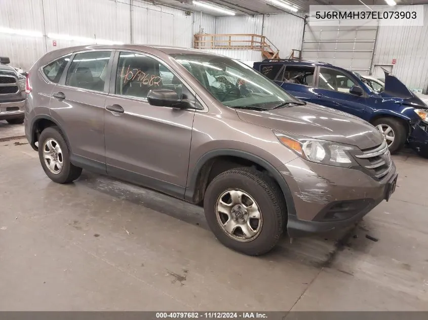 2014 Honda Cr-V Lx VIN: 5J6RM4H37EL073903 Lot: 40797682