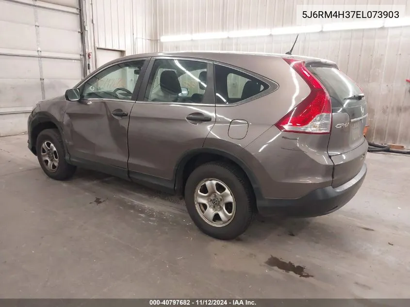 2014 Honda Cr-V Lx VIN: 5J6RM4H37EL073903 Lot: 40797682