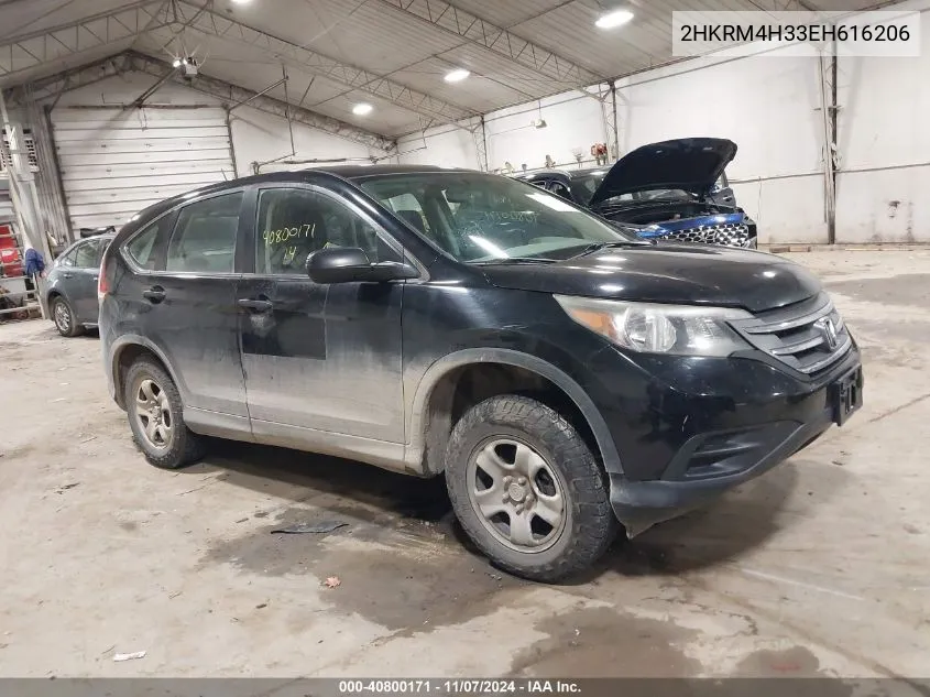 2014 Honda Cr-V Lx VIN: 2HKRM4H33EH616206 Lot: 40800171