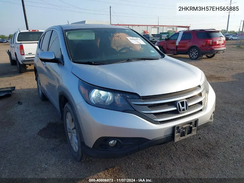 2014 Honda Cr-V Ex VIN: 2HKRM3H57EH565885 Lot: 40806873