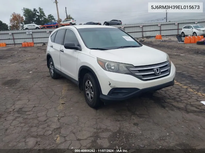 2014 Honda Cr-V Lx VIN: 5J6RM3H39EL015673 Lot: 40808262