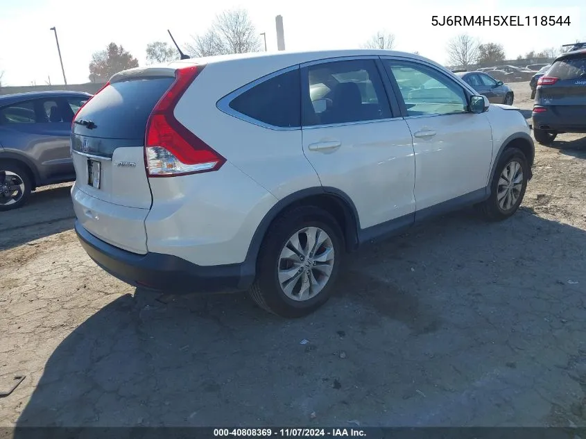 2014 Honda Cr-V Ex VIN: 5J6RM4H5XEL118544 Lot: 40808369