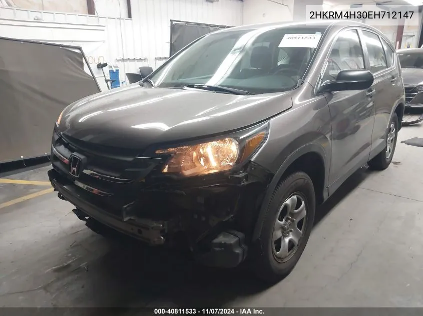 2014 Honda Cr-V Lx VIN: 2HKRM4H30EH712147 Lot: 40811533