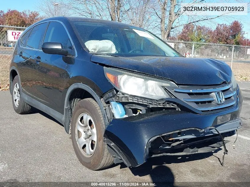 2014 Honda Cr-V Lx VIN: 3CZRM3H39EG705923 Lot: 40815296