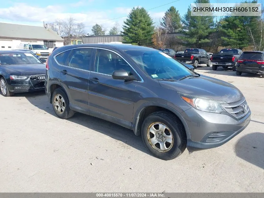 2014 Honda Cr-V Lx VIN: 2HKRM4H30EH606152 Lot: 40815570