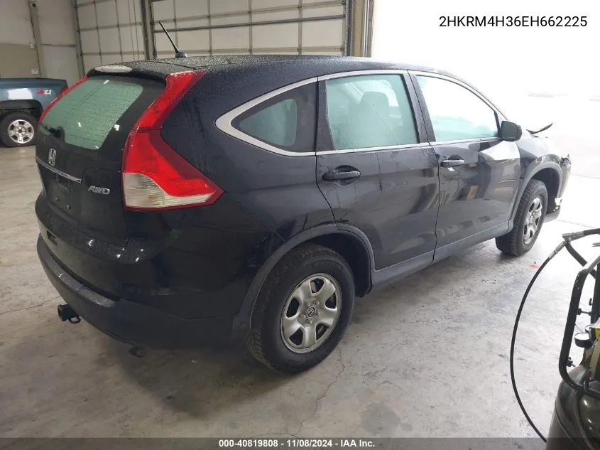 2014 Honda Cr-V Lx VIN: 2HKRM4H36EH662225 Lot: 40819808