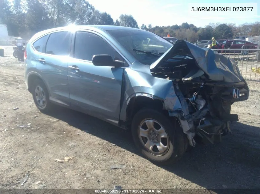 2014 Honda Cr-V Lx VIN: 5J6RM3H3XEL023877 Lot: 40859295