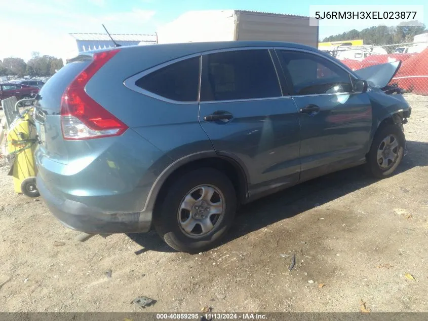 2014 Honda Cr-V Lx VIN: 5J6RM3H3XEL023877 Lot: 40859295