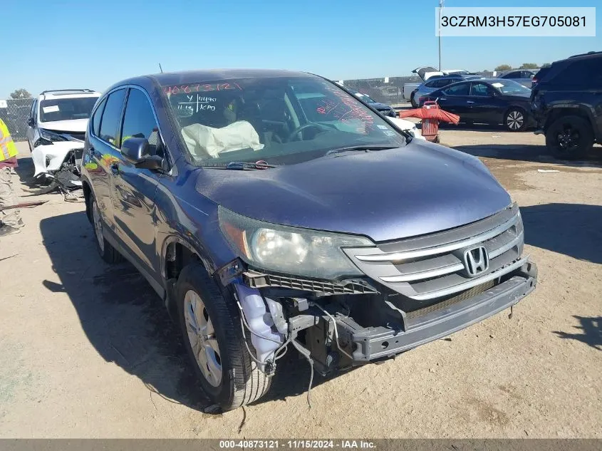 2014 Honda Cr-V Ex VIN: 3CZRM3H57EG705081 Lot: 40873121