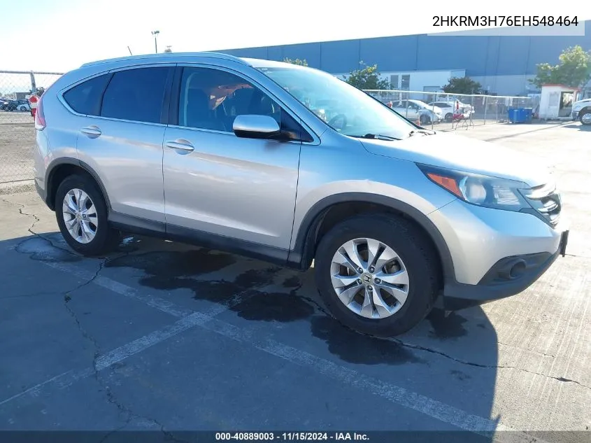 2014 Honda Cr-V Ex-L VIN: 2HKRM3H76EH548464 Lot: 40889003