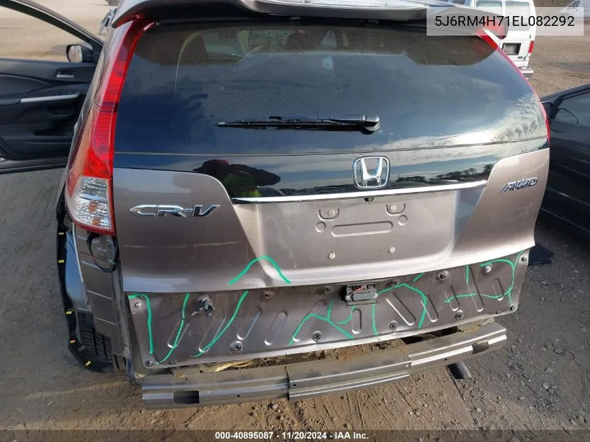 2014 Honda Cr-V Ex-L VIN: 5J6RM4H71EL082292 Lot: 40895087