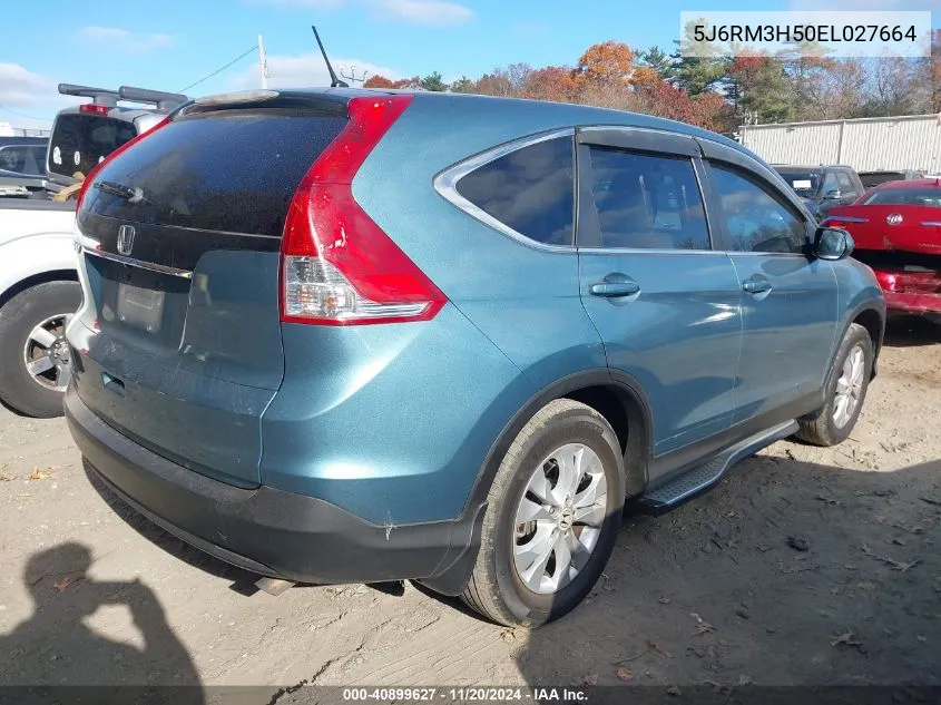 2014 Honda Cr-V Ex VIN: 5J6RM3H50EL027664 Lot: 40899627