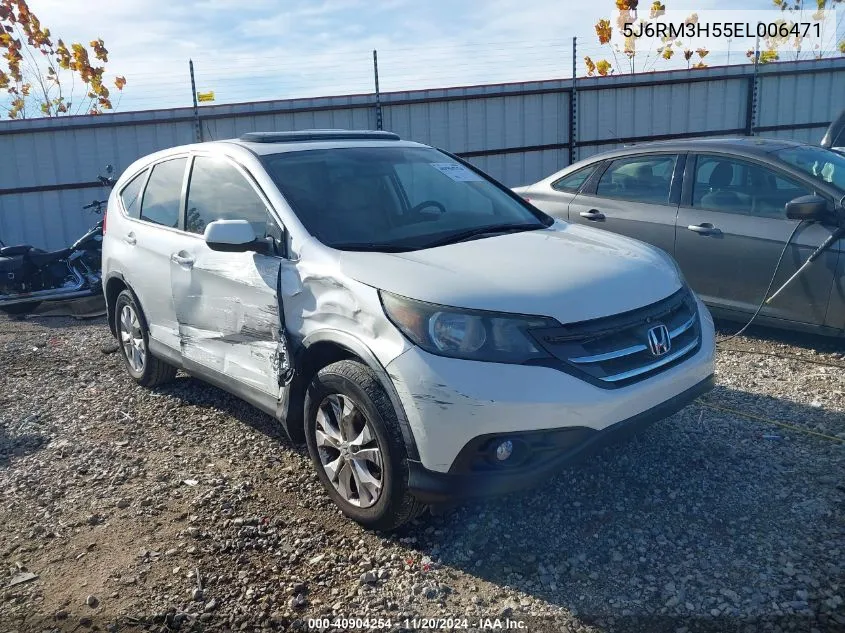 2014 Honda Cr-V Ex VIN: 5J6RM3H55EL006471 Lot: 40904254