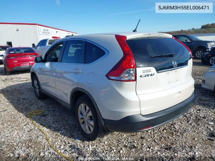 2014 Honda Cr-V Ex VIN: 5J6RM3H55EL006471 Lot: 40904254