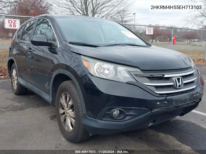 2014 Honda Cr-V Ex VIN: 2HKRM4H55EH713103 Lot: 40917673