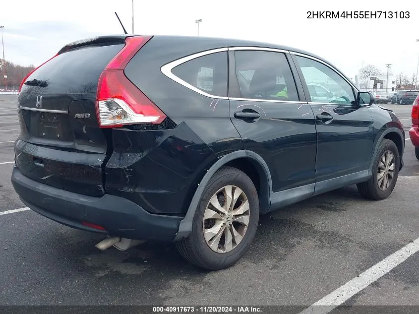 2014 Honda Cr-V Ex VIN: 2HKRM4H55EH713103 Lot: 40917673