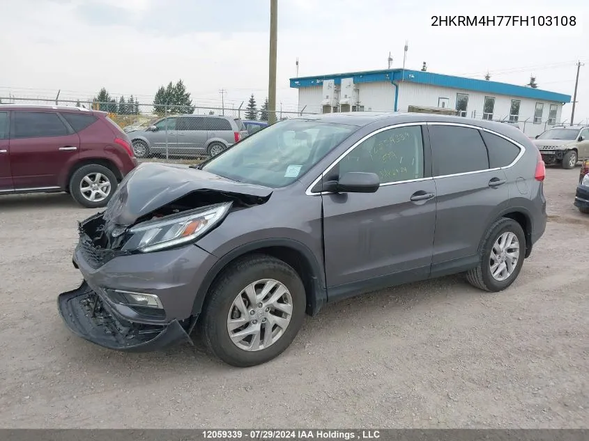 2HKRM4H77FH103108 2015 Honda Cr-V