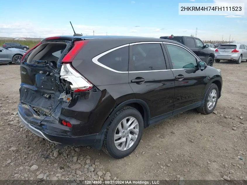 2HKRM4H74FH111523 2015 Honda Cr-V