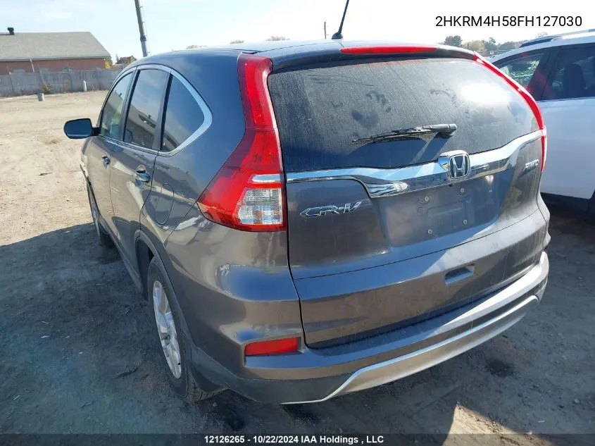 2015 Honda Cr-V VIN: 2HKRM4H58FH127030 Lot: 12126265