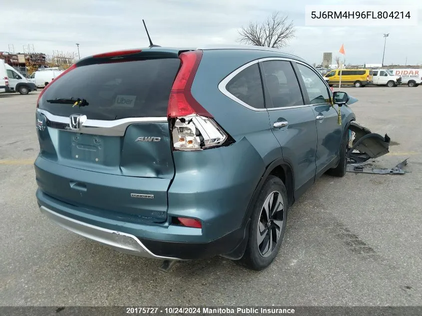 5J6RM4H96FL804214 2015 Honda Cr-V Touring