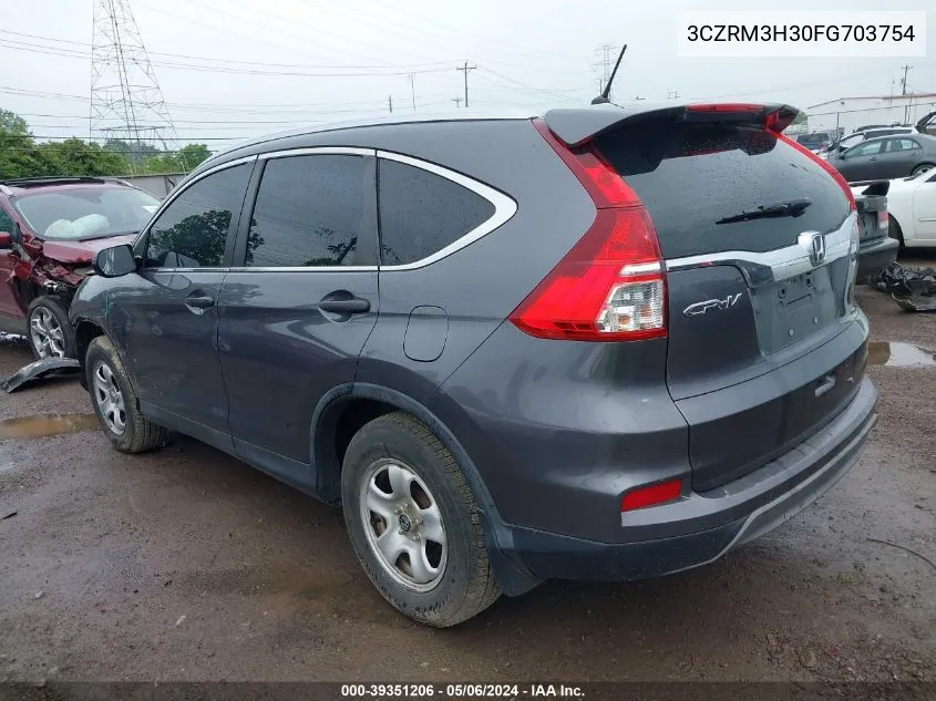 3CZRM3H30FG703754 2015 Honda Cr-V Lx