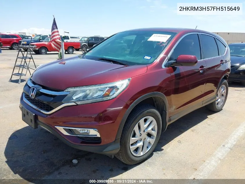 2HKRM3H57FH515649 2015 Honda Cr-V Ex