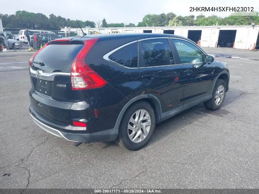 2015 Honda Cr-V Ex VIN: 2HKRM4H5XFH623012 Lot: 39517171