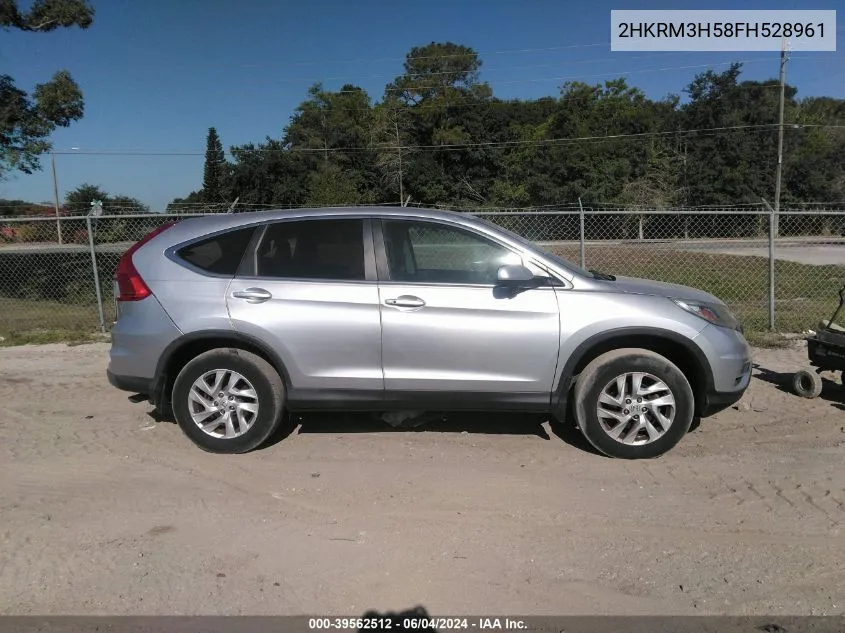 2015 Honda Cr-V Ex VIN: 2HKRM3H58FH528961 Lot: 39562512