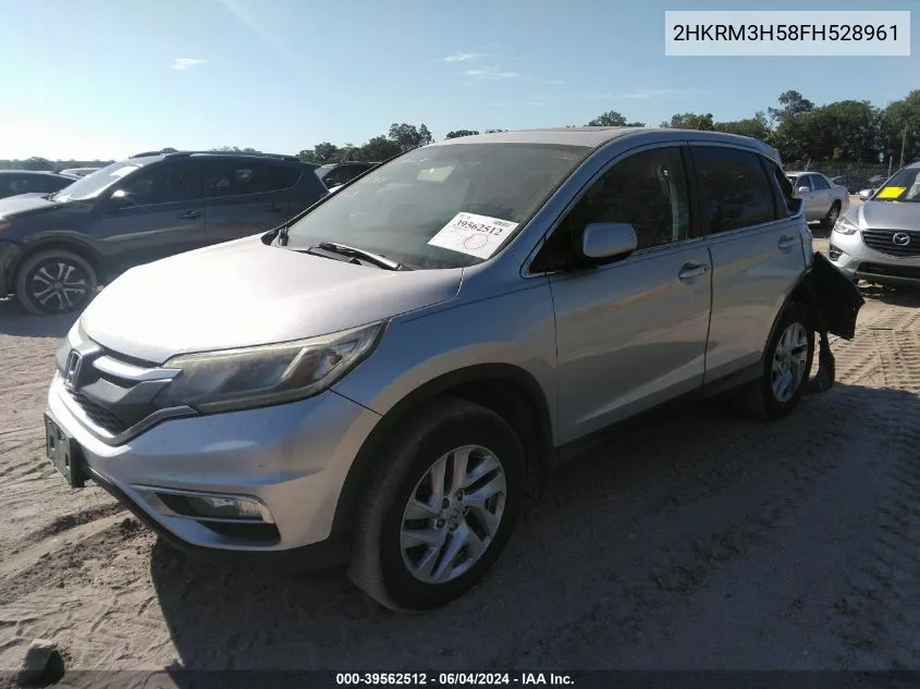 2015 Honda Cr-V Ex VIN: 2HKRM3H58FH528961 Lot: 39562512