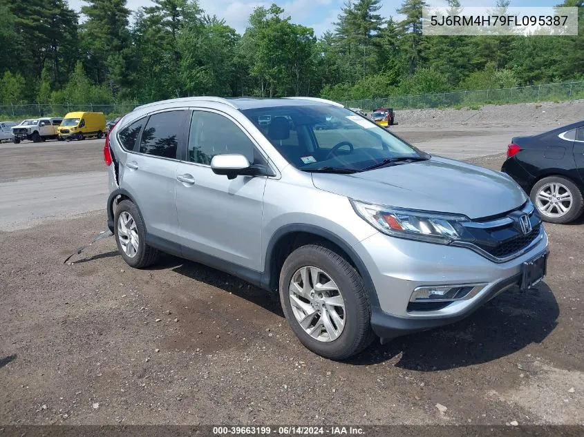 2015 Honda Cr-V Ex-L VIN: 5J6RM4H79FL095387 Lot: 39663199