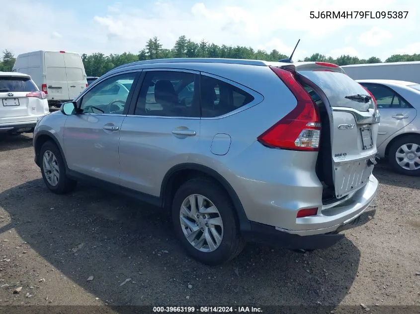 2015 Honda Cr-V Ex-L VIN: 5J6RM4H79FL095387 Lot: 39663199