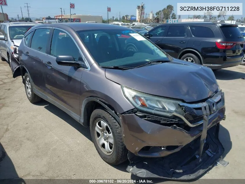 3CZRM3H38FG711228 2015 Honda Cr-V Lx