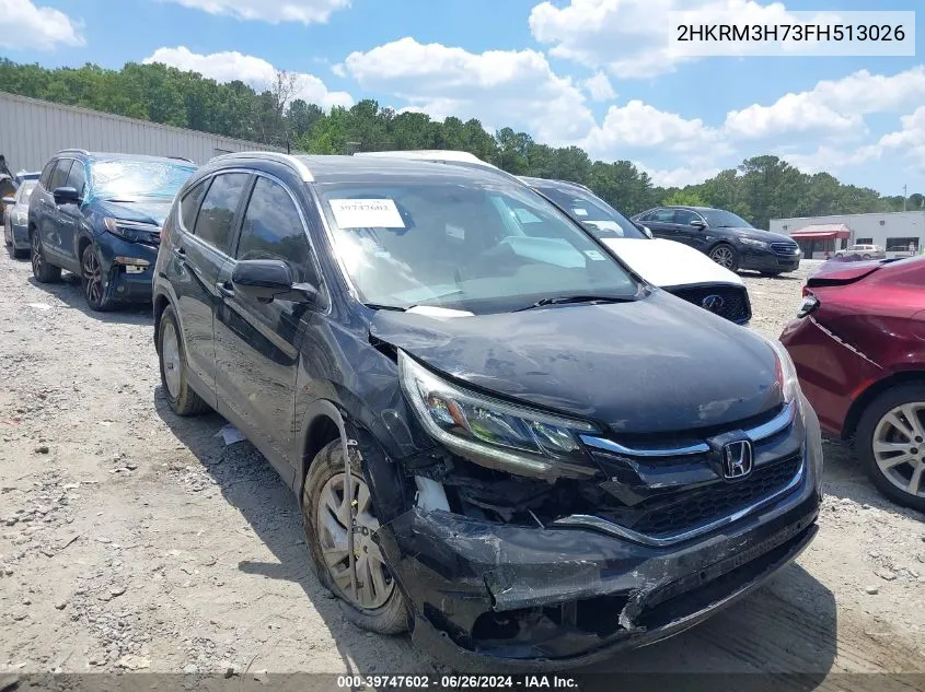 2HKRM3H73FH513026 2015 Honda Cr-V Ex-L