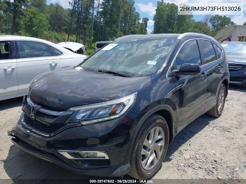 2HKRM3H73FH513026 2015 Honda Cr-V Ex-L