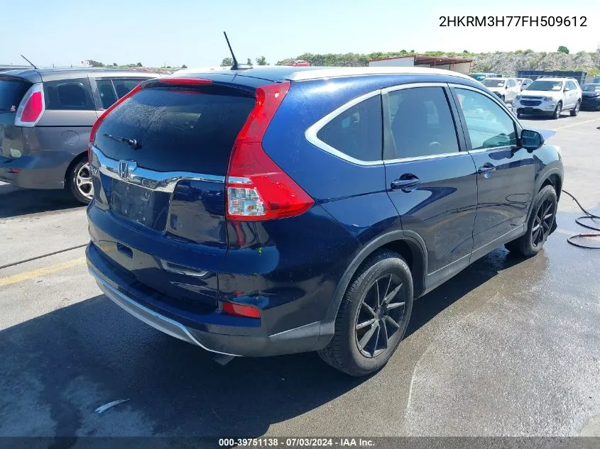 2HKRM3H77FH509612 2015 Honda Cr-V Exl