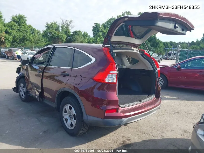 2HKRM3H33FH548355 2015 Honda Cr-V Lx