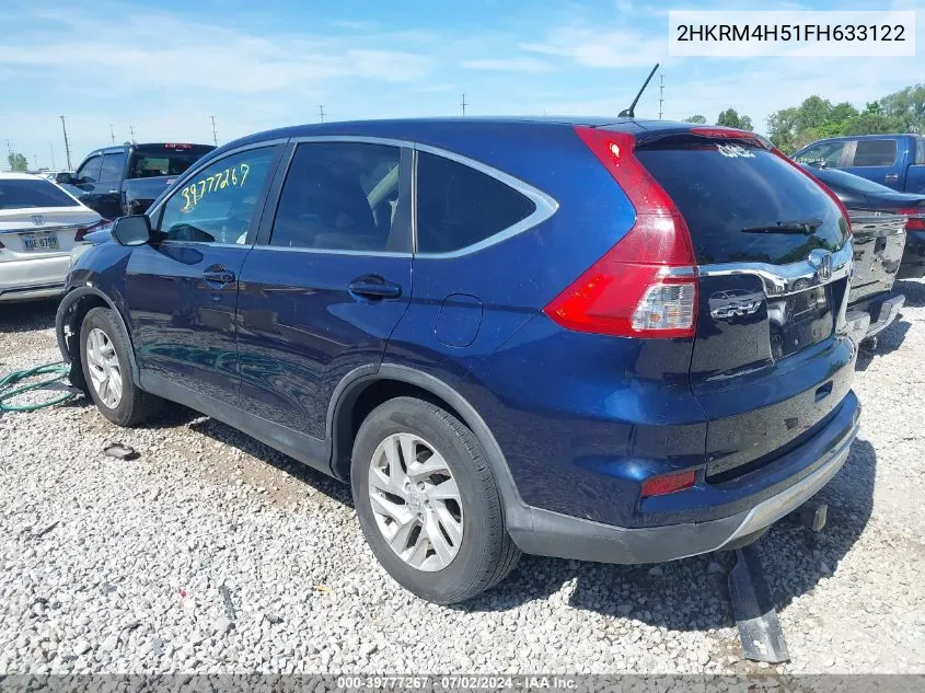 2HKRM4H51FH633122 2015 Honda Cr-V Ex