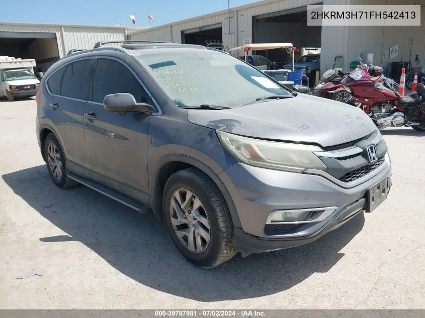 2HKRM3H71FH542413 2015 Honda Cr-V Ex-L