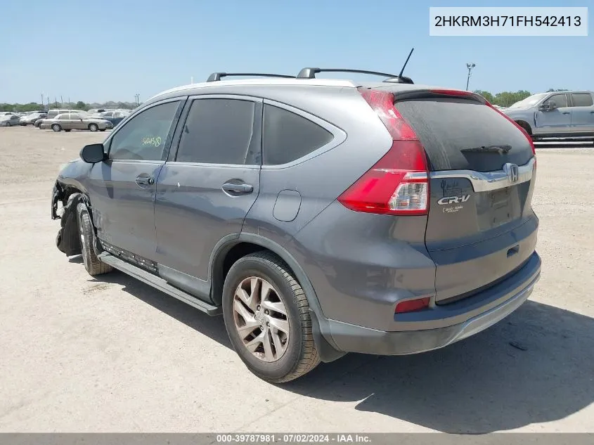 2HKRM3H71FH542413 2015 Honda Cr-V Ex-L