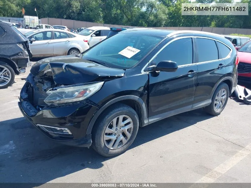 2HKRM4H77FH611482 2015 Honda Cr-V Exl