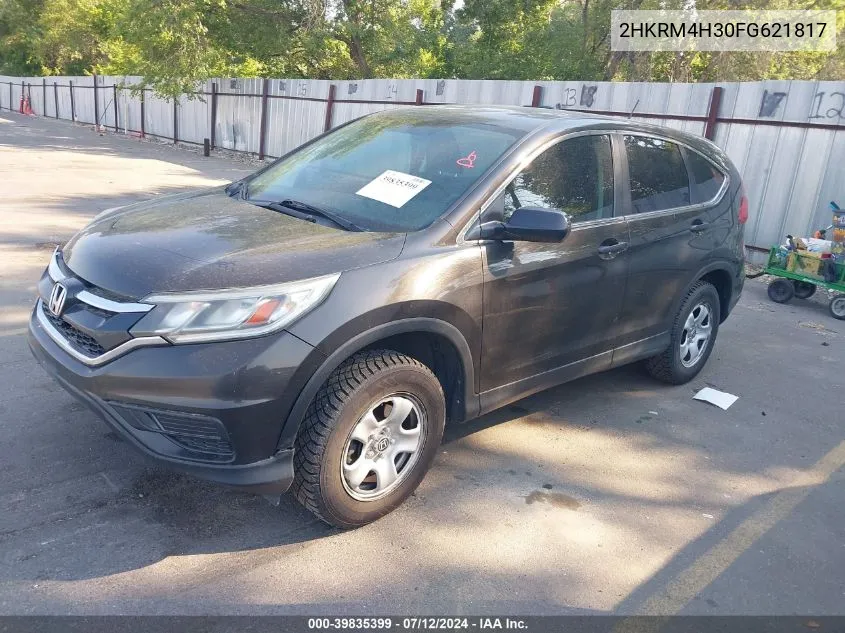 2HKRM4H30FG621817 2015 Honda Cr-V Lx