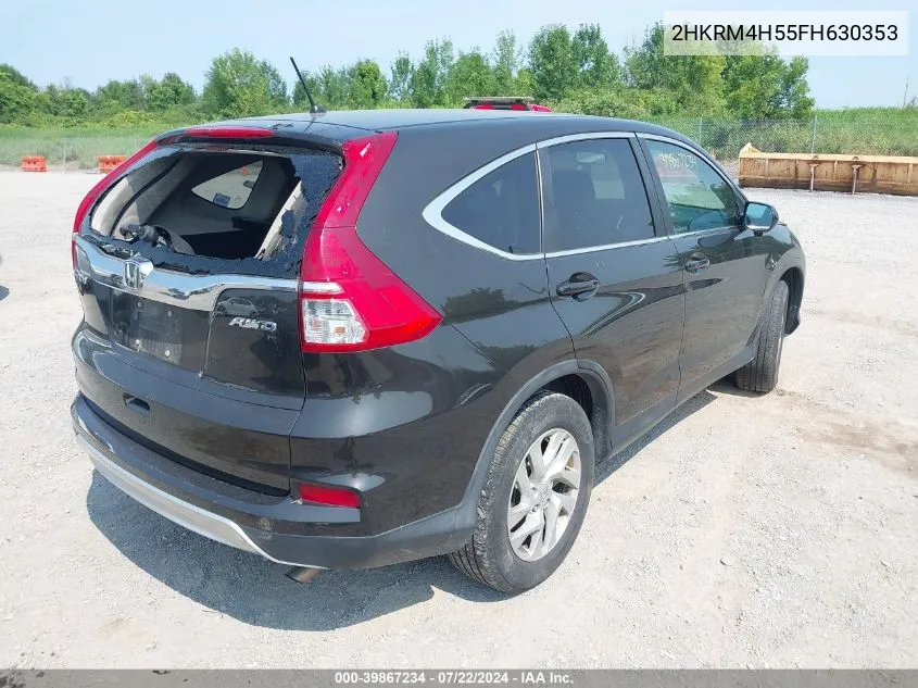 2HKRM4H55FH630353 2015 Honda Cr-V Ex