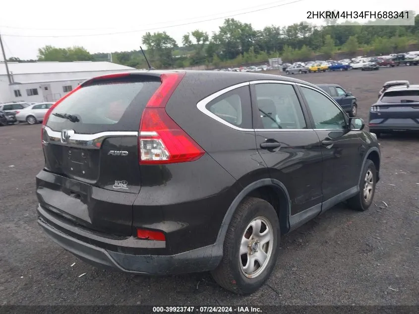 2HKRM4H34FH688341 2015 Honda Cr-V Lx